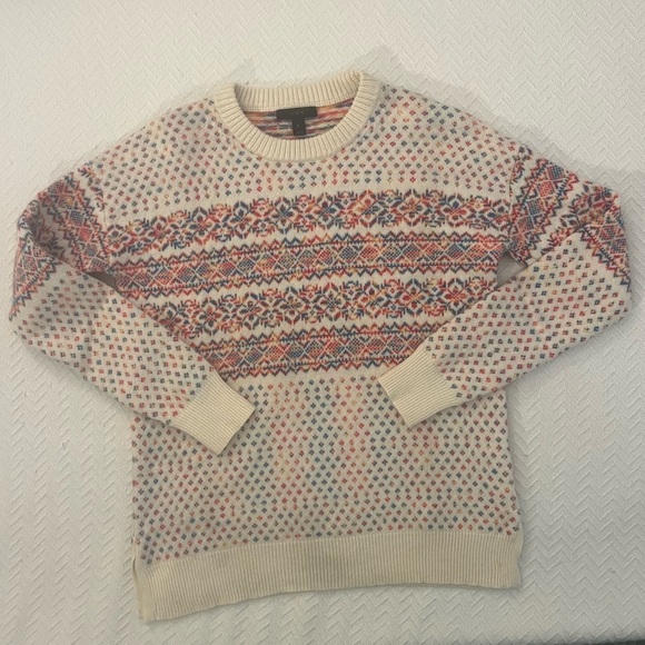 J Crew Fair Isle Wool Sweater - Picture 3 of 16